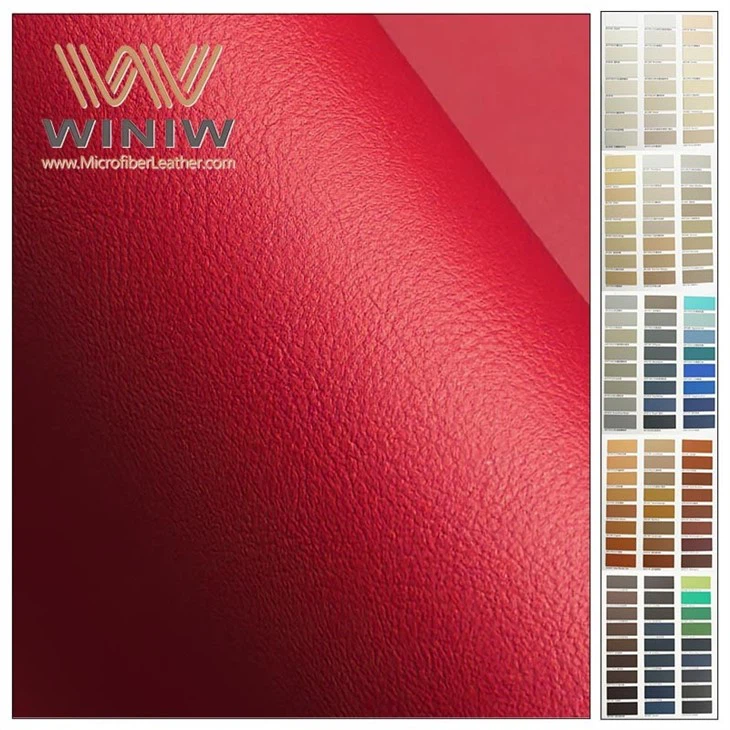 Customizable Thickness Making Car Interior Microfiber Composite SK Series Leather