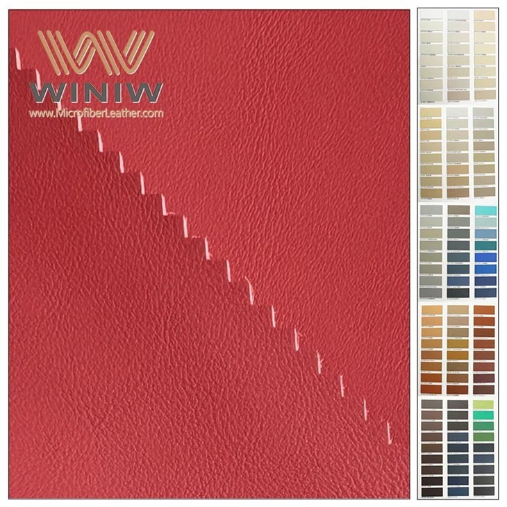 Customizable Thickness Making Car Interior Microfiber Composite SK Series Leather